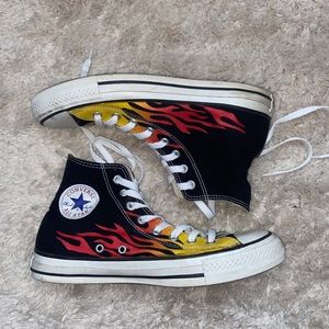 MENS VINTAGE HI TOP FLAME CONVERSE